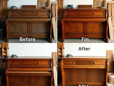 Before and after restoration comparison